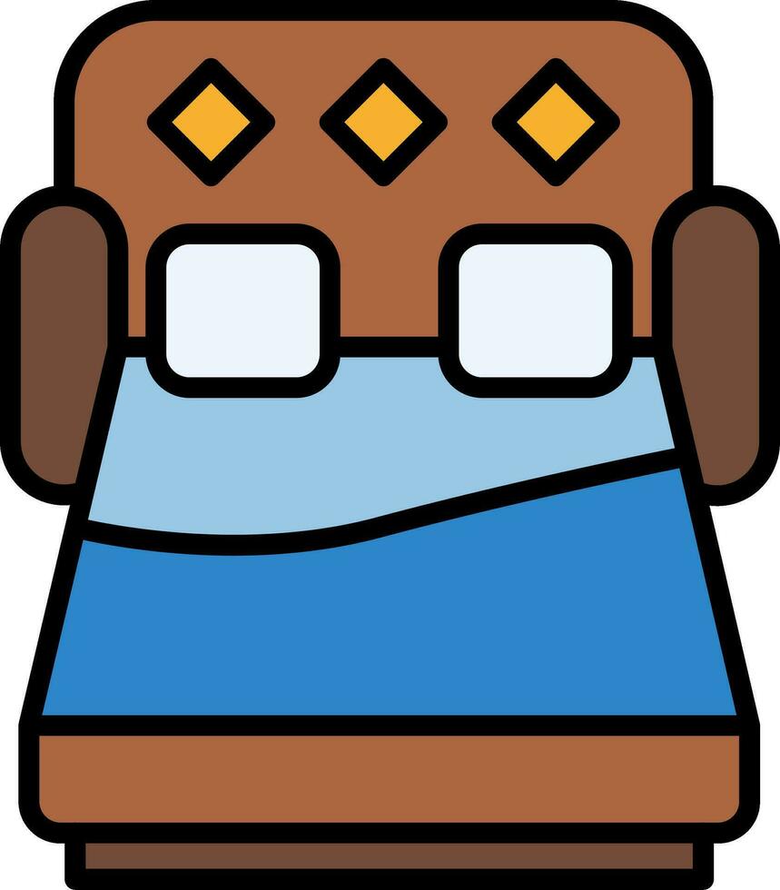 Sofa Bed Vector Icon