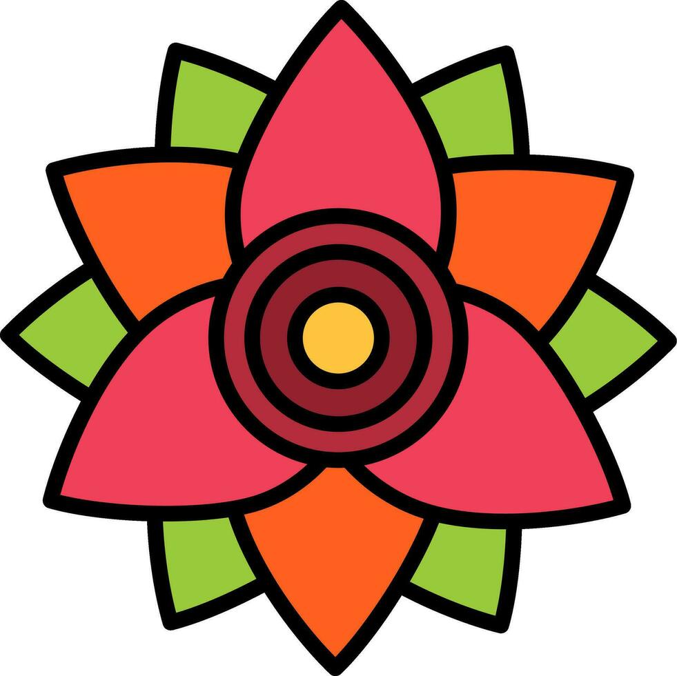 Bromeliad Vector Icon