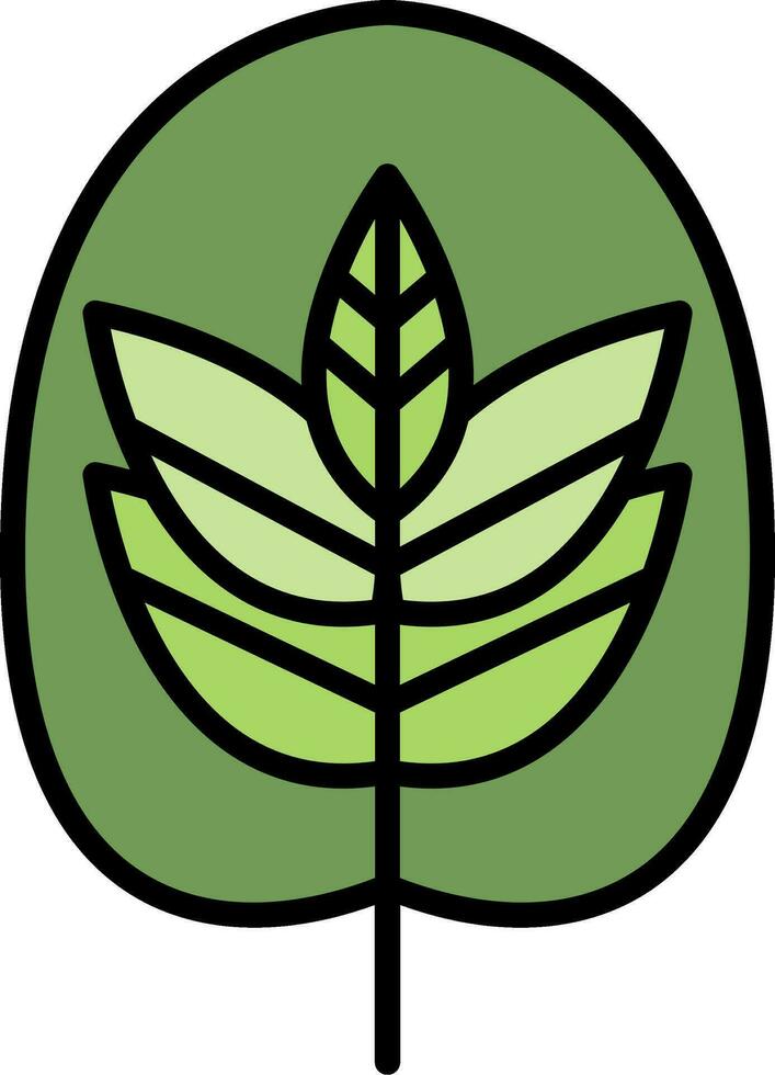 calathea vector icono