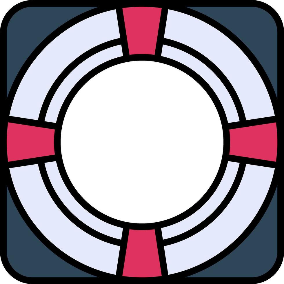 Lifebouy Vector Icon