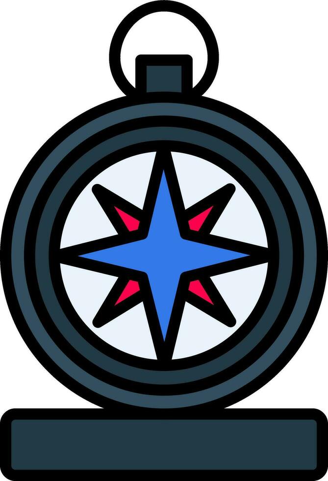 Compass Vector Icon