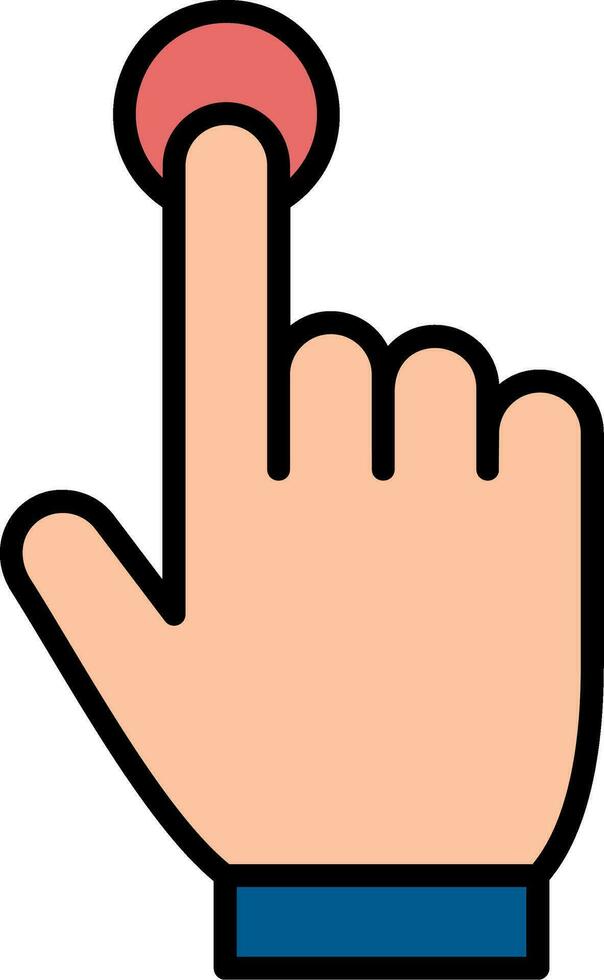 Click Vector Icon