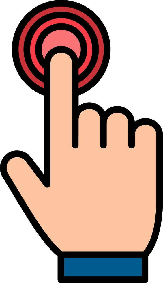 Triplr Tap Vector Icon