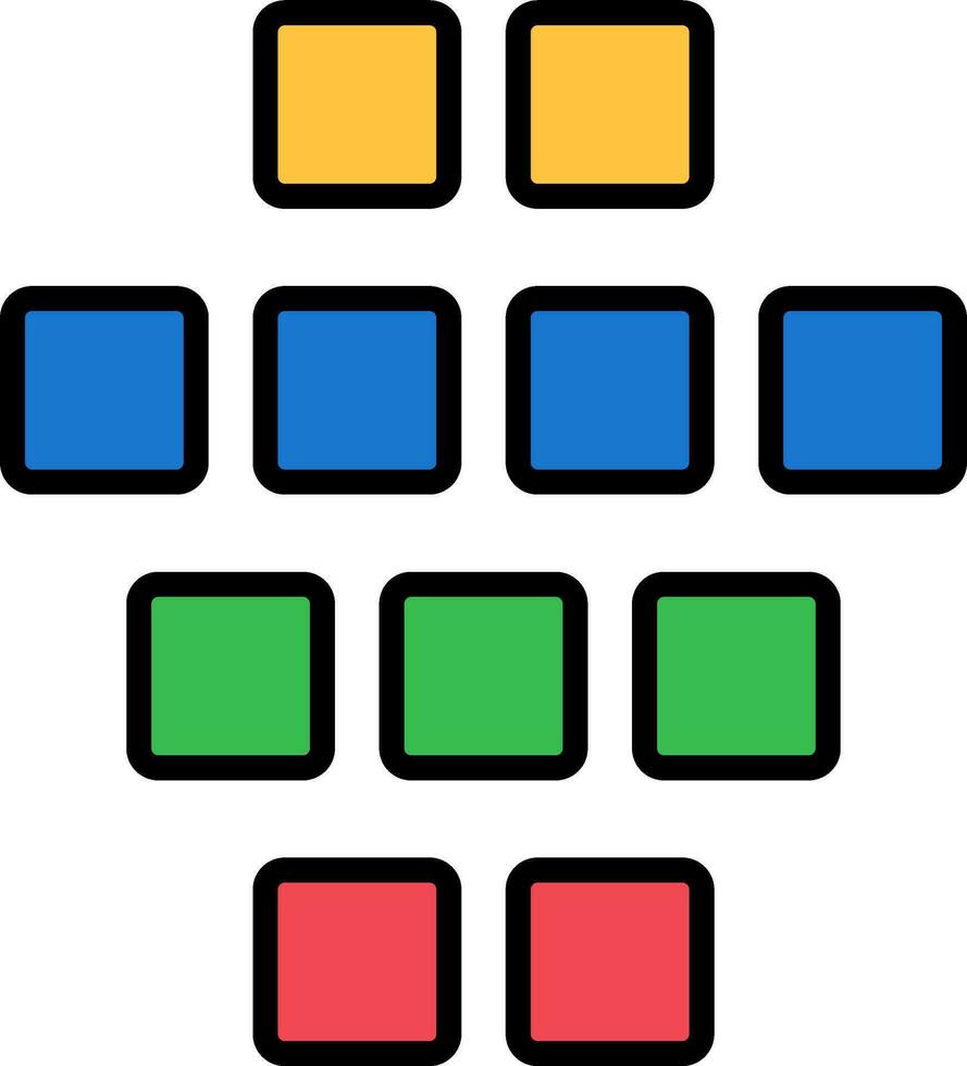 Structured Data Vector Icon