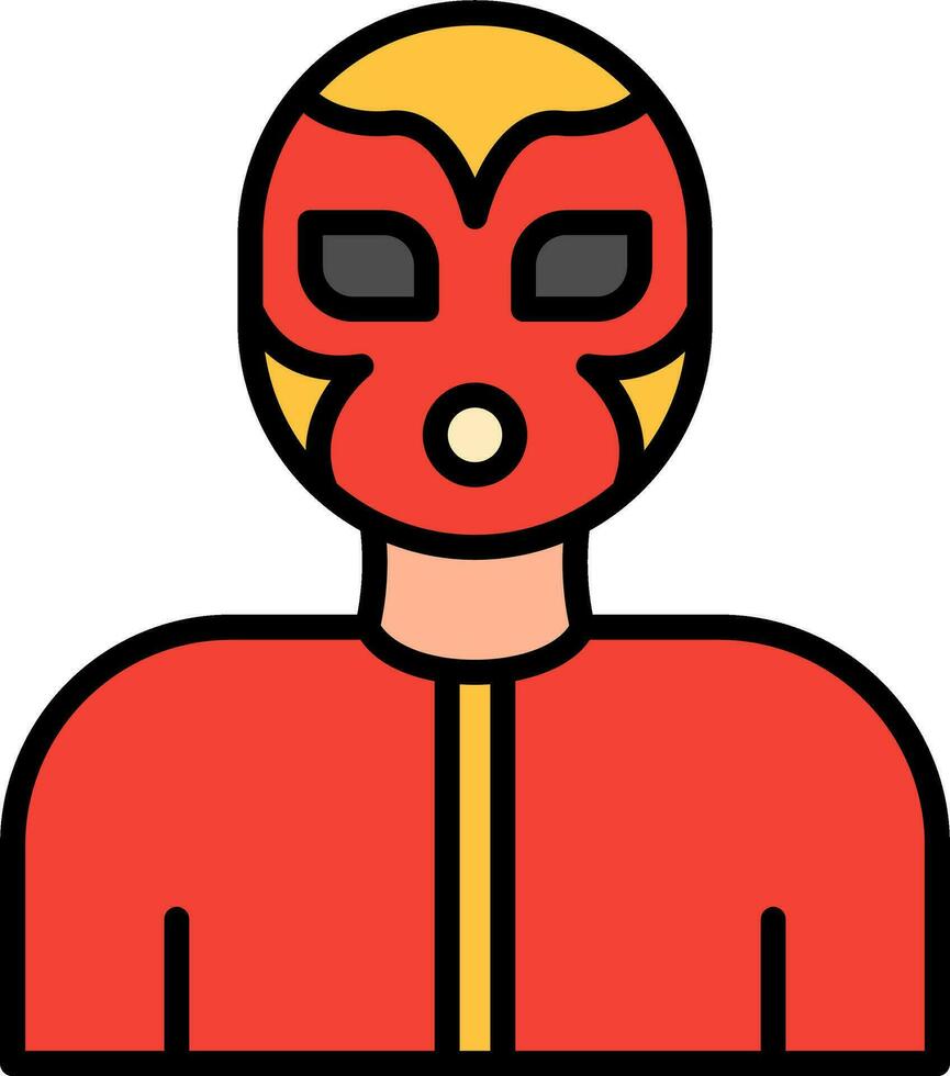 Wrestler Vector Icon