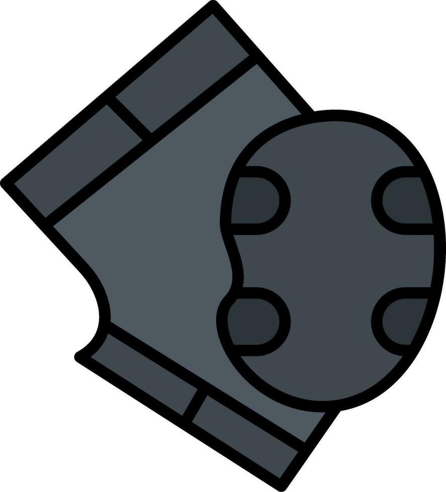 Elbow Pads Vector Icon