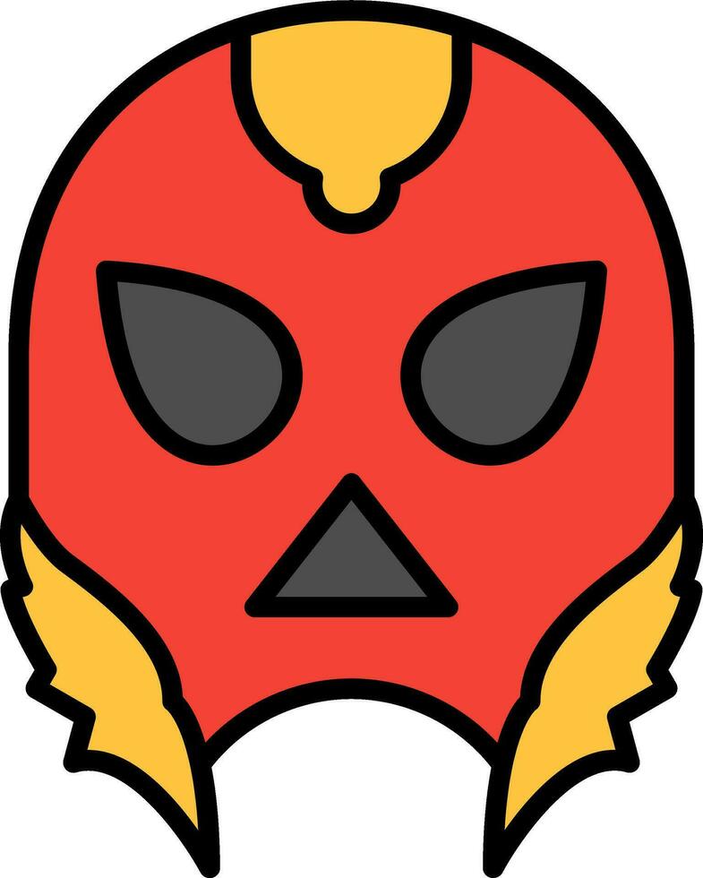 Wrestling Masks Vector Icon