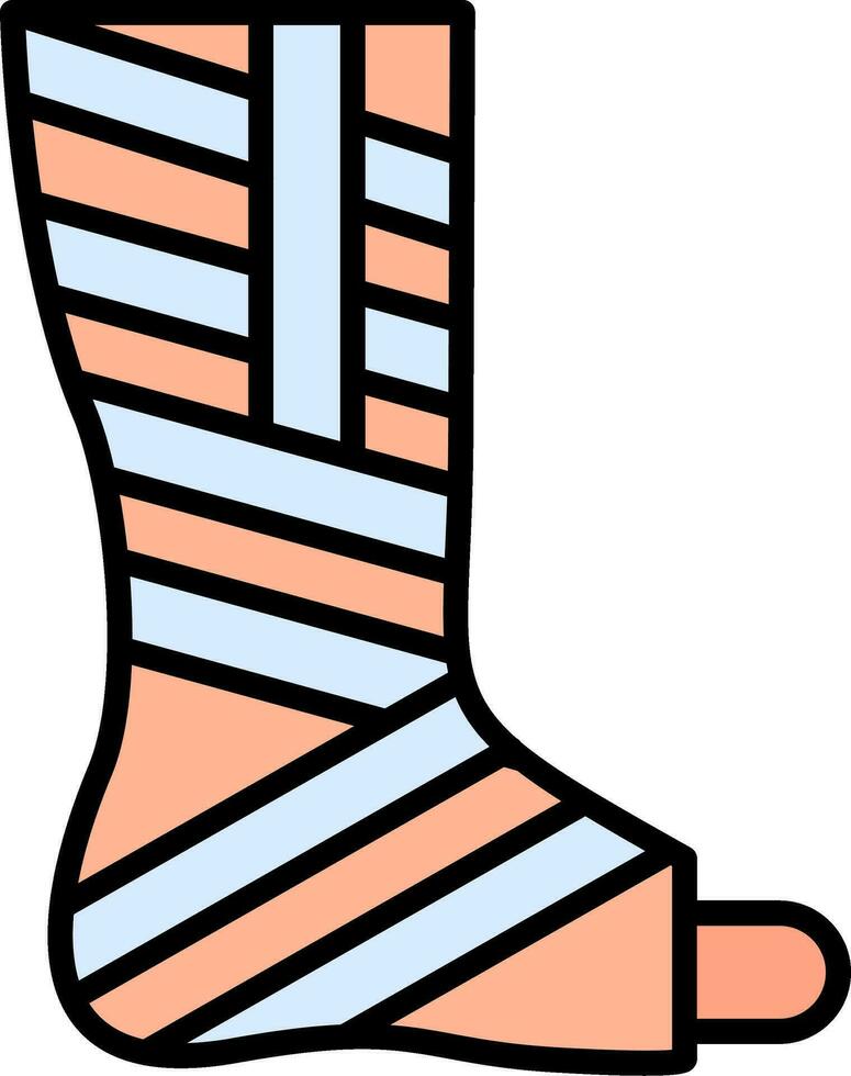 Fracture Vector Icon
