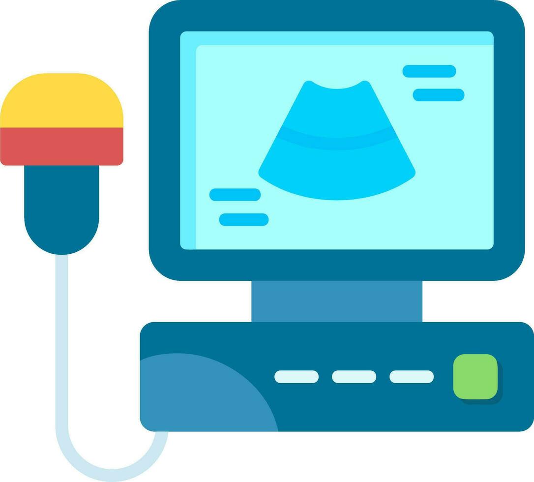 Ultrasonography Vector Icon
