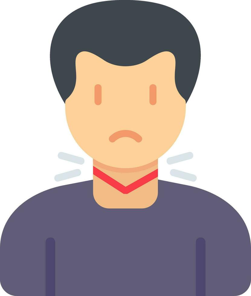 Thyroid Vector Icon