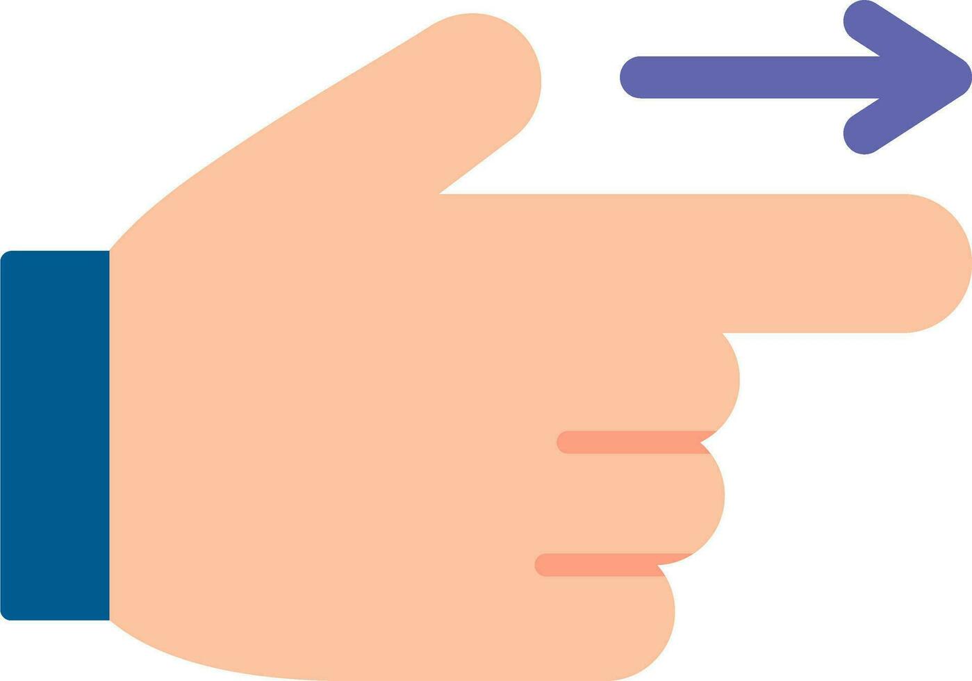 Pointing Vector Icon