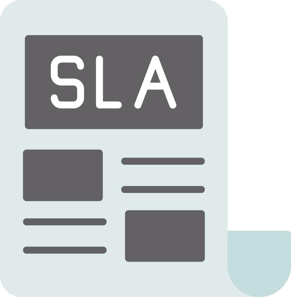 Sla vector icono