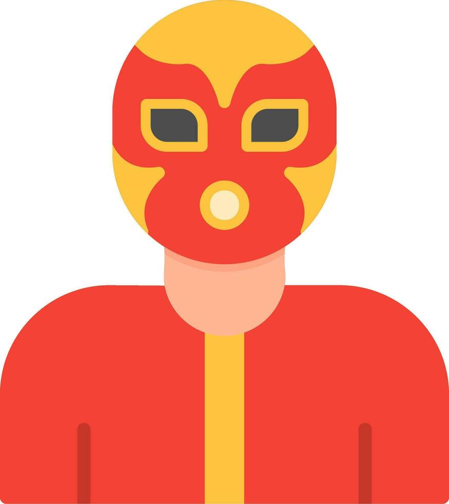 Wrestler Vector Icon