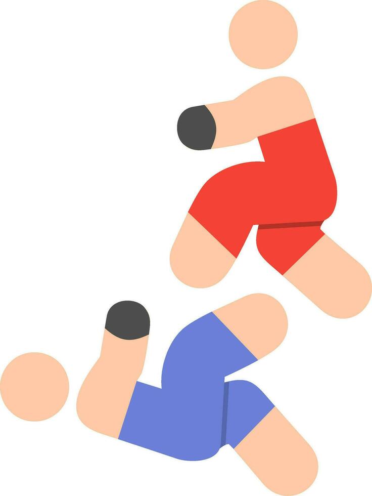 Wrestling Vector Icon