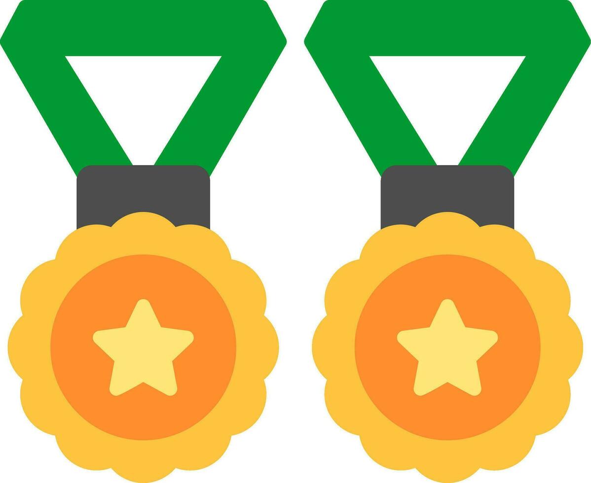 icono de vector de medallas