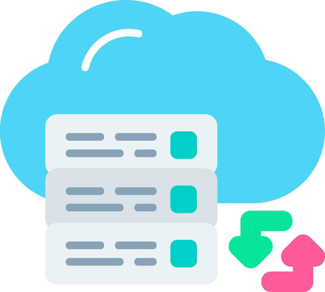 Data Storage Vector Icon
