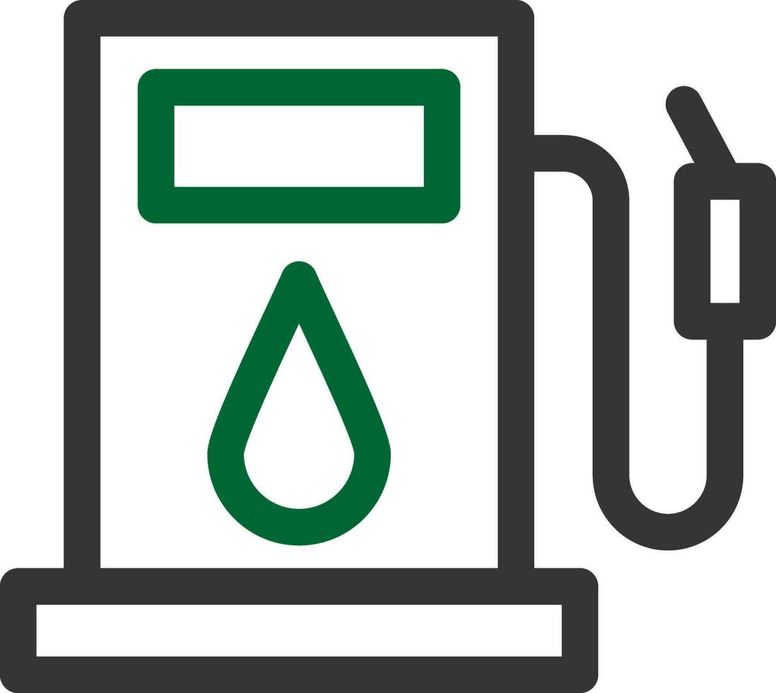 diseño de icono creativo de gasolina vector