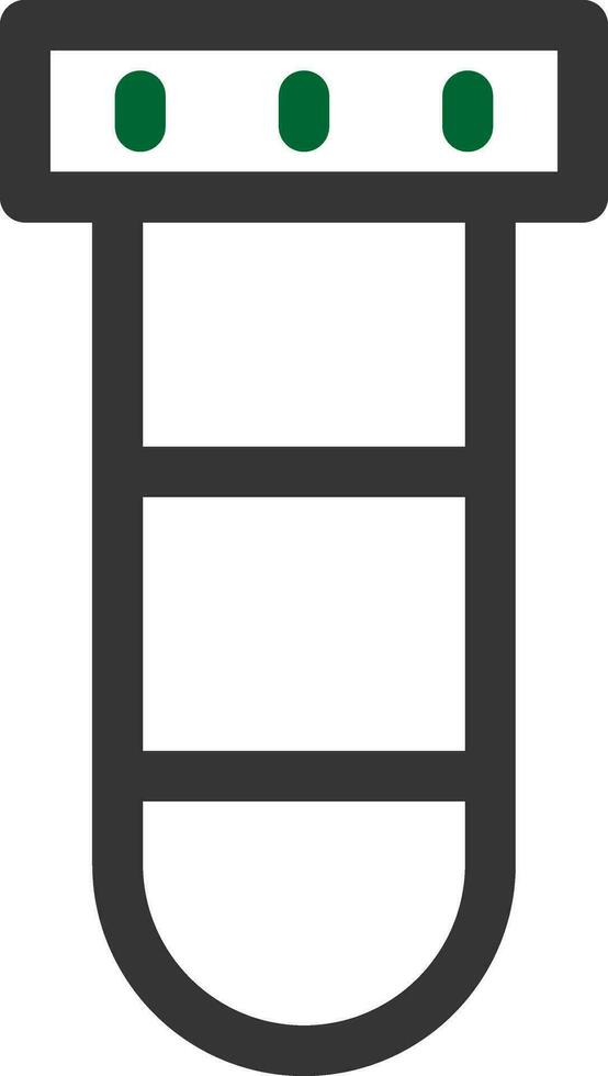 Test Tube Creative Icon Design vector