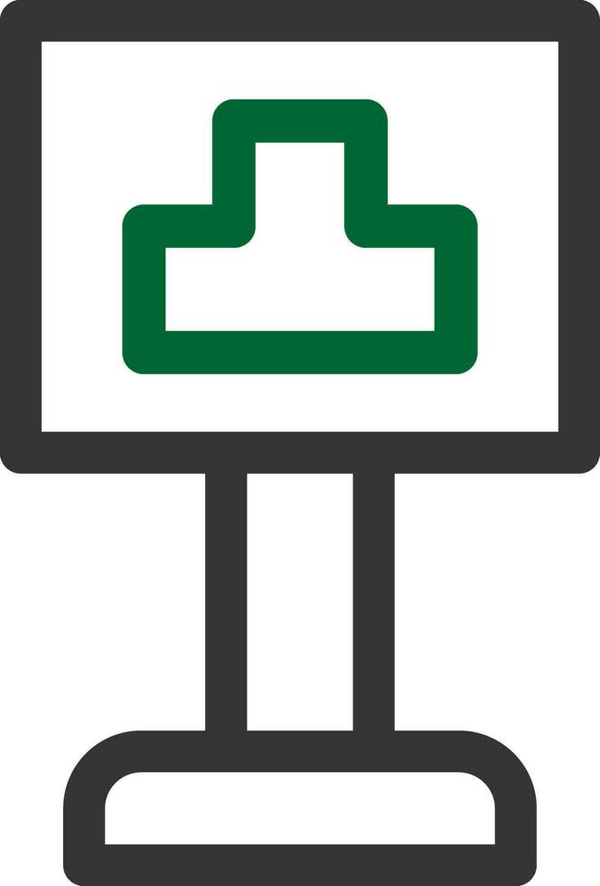 Intersection Creative Icon Design vector