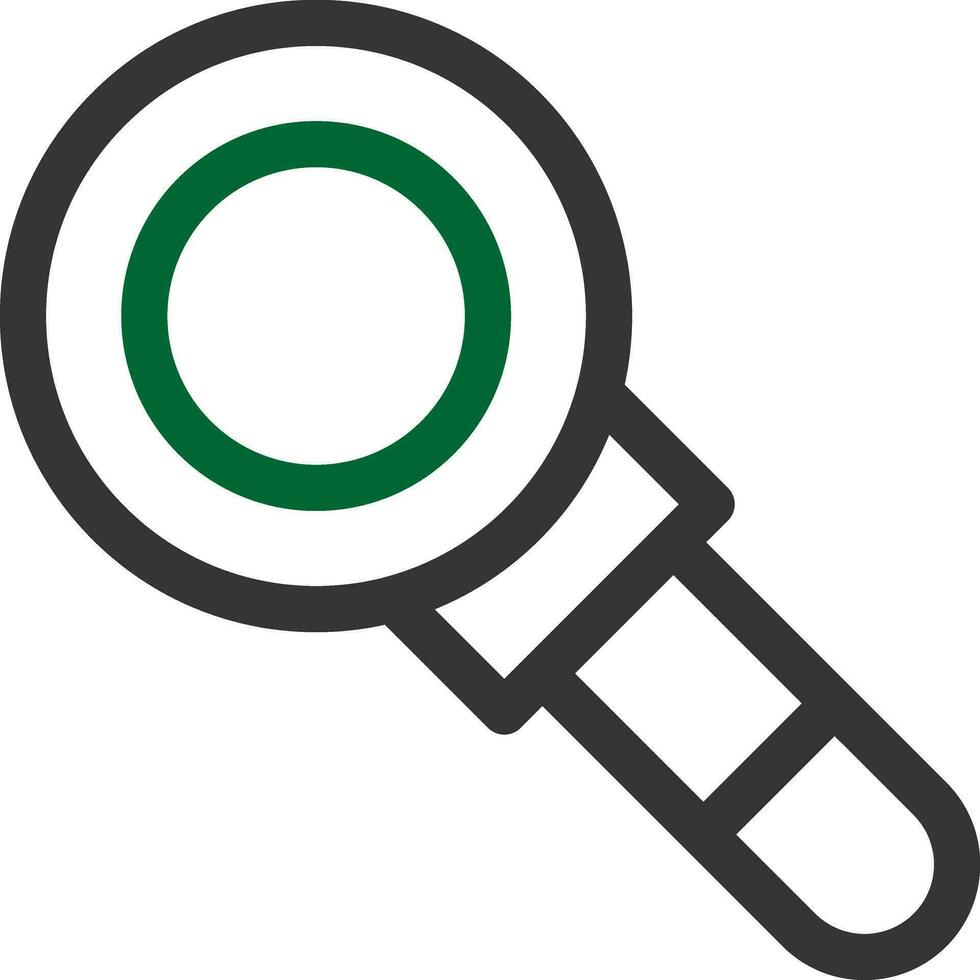 Magnifying Glass Creative Icon Design vector