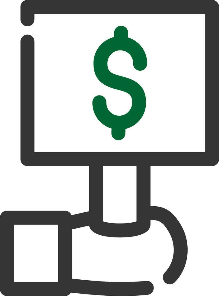 Bidding Creative Icon Design vector