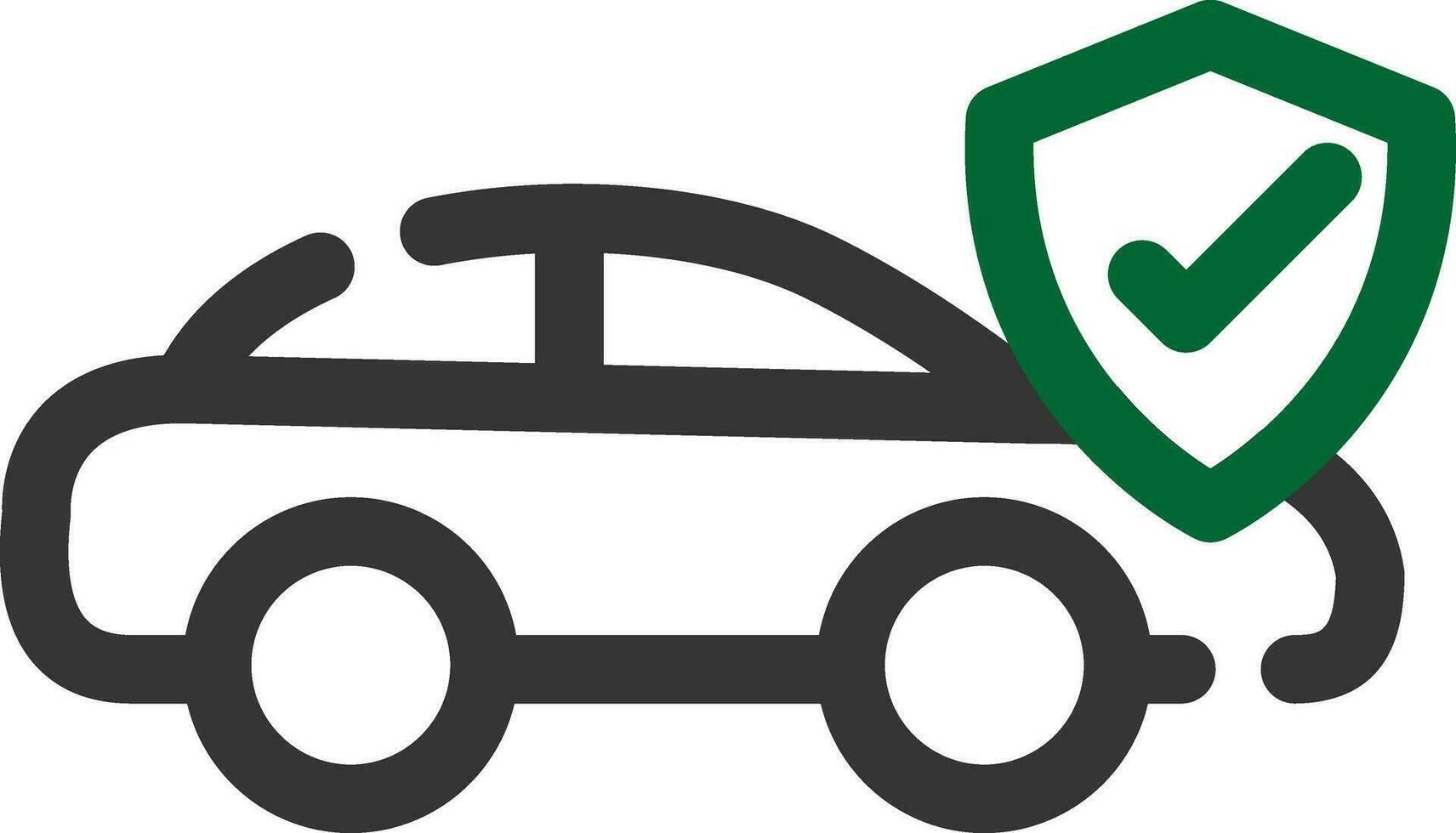 Car Insurance Creative Icon Design vector