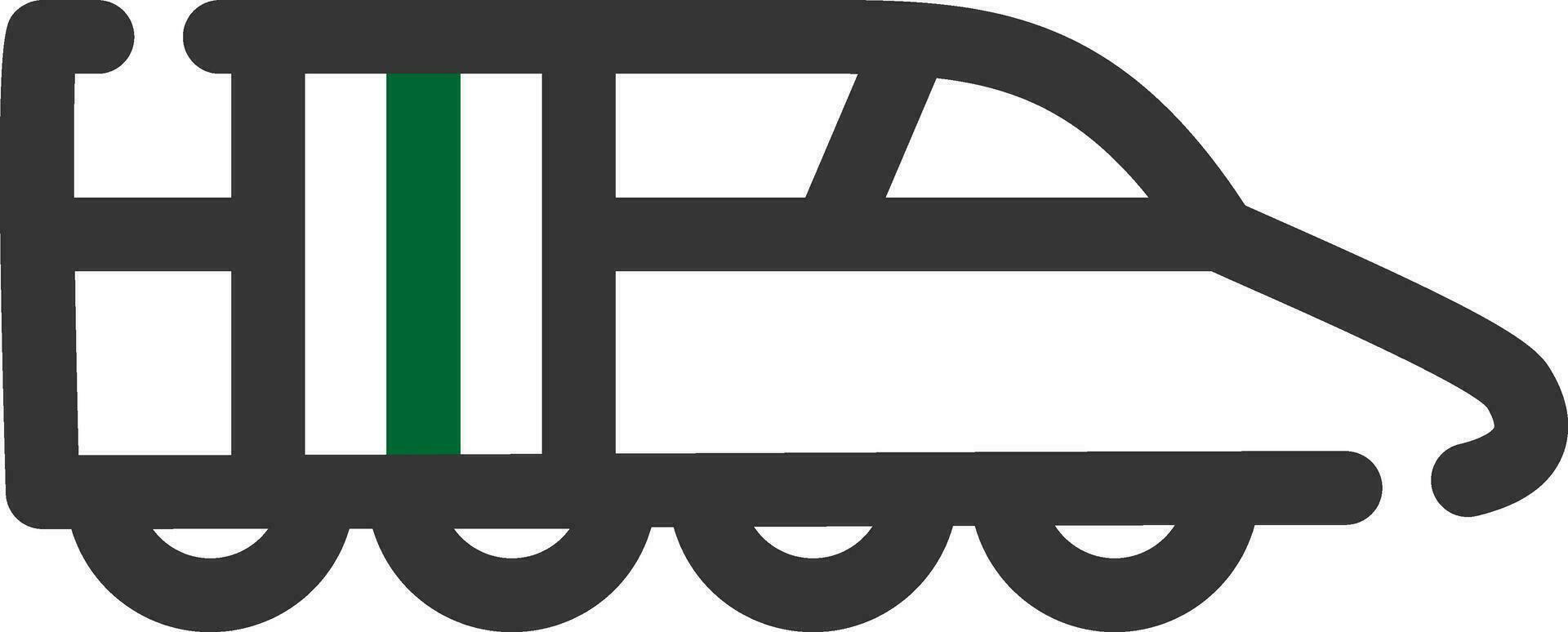 diseño de icono creativo de tren vector