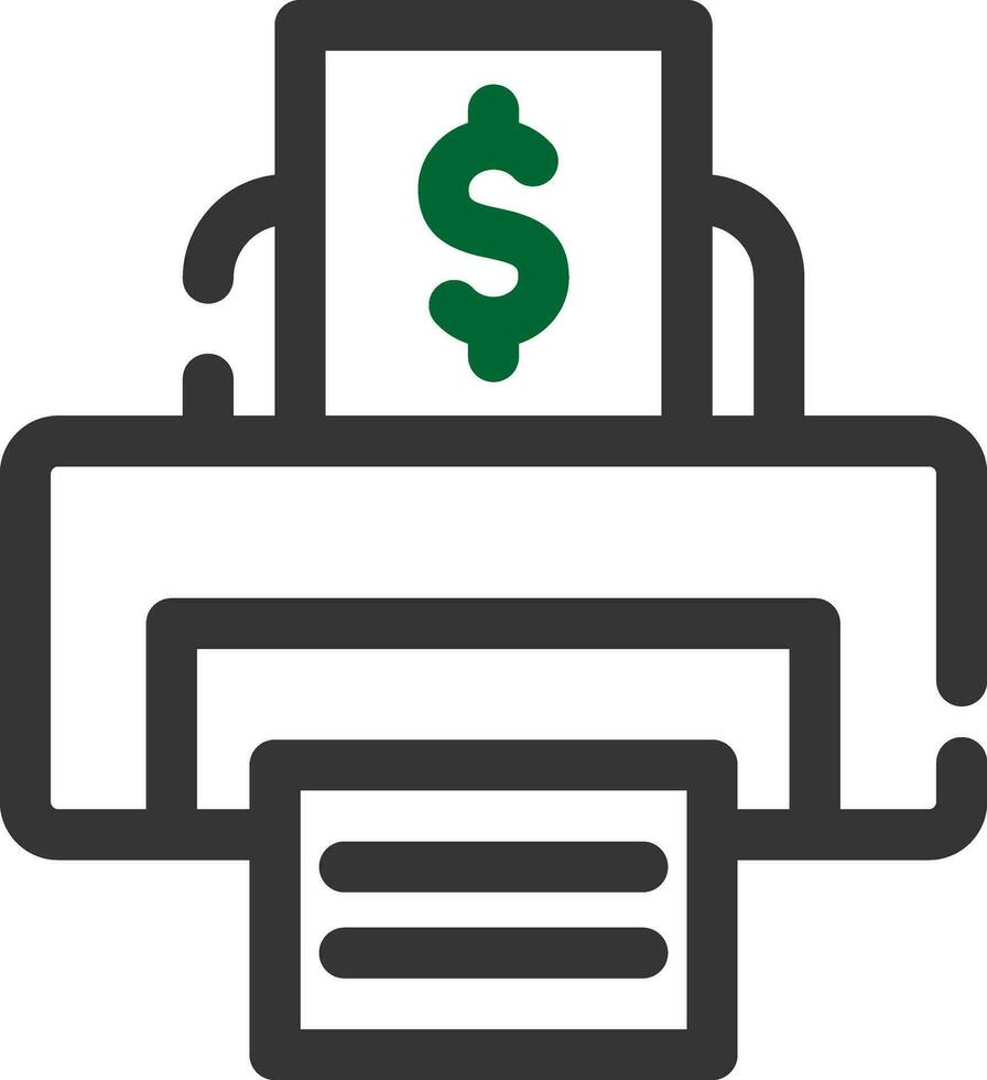 Printer Creative Icon Design vector