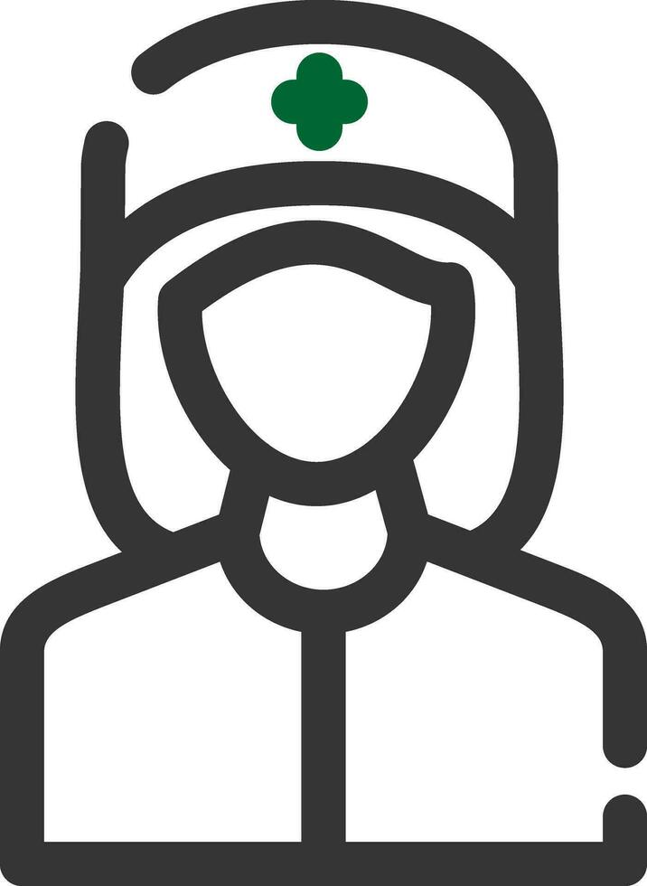 Nurse Creative Icon Design vector