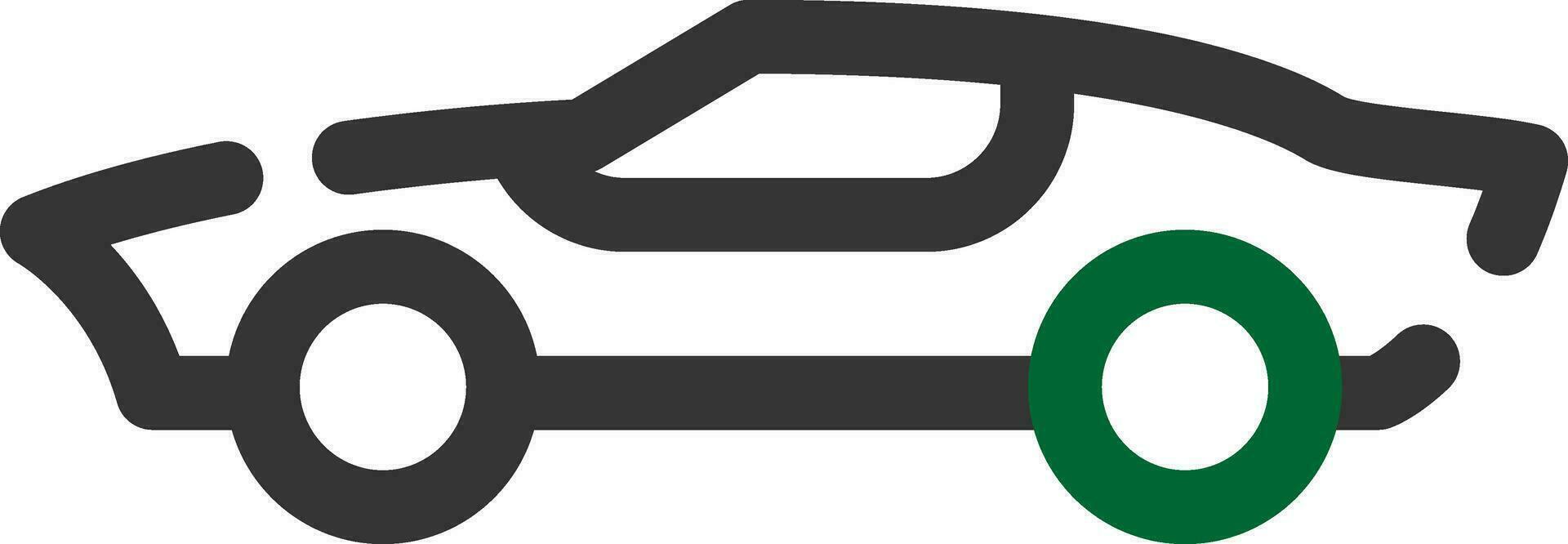 Sports Car Creative Icon Design vector