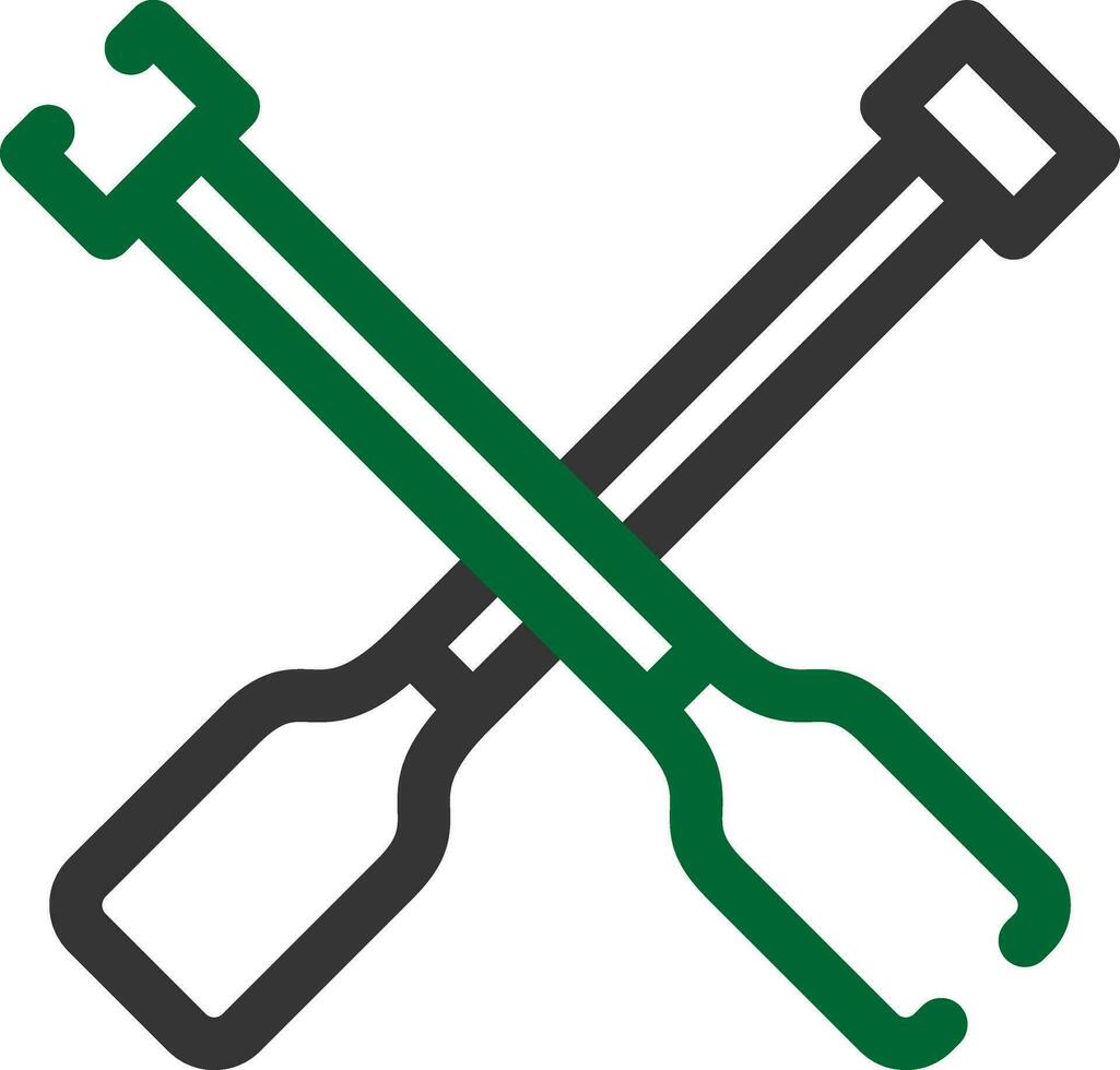 Rowing Creative Icon Design vector
