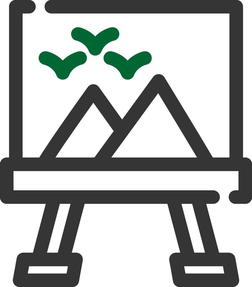 Canvas Creative Icon Design vector