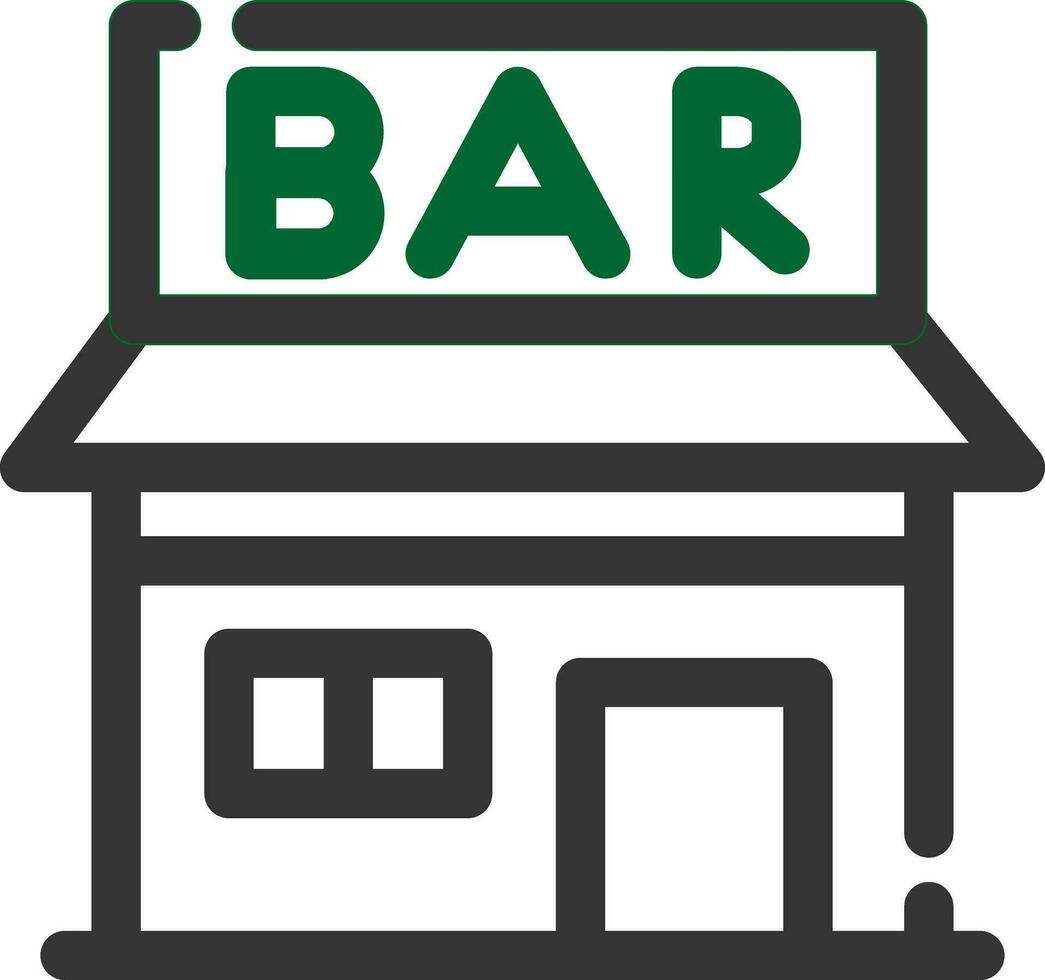 diseño de icono creativo de barra vector