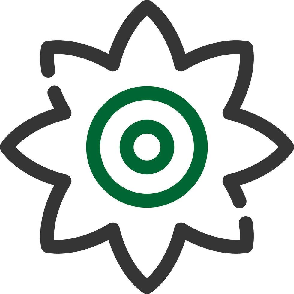 diseño de icono creativo de flor vector