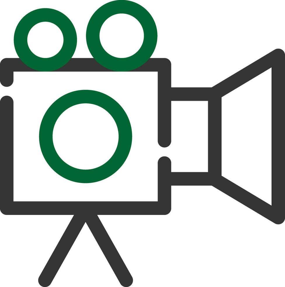 Video Camera Creative Icon Design vector