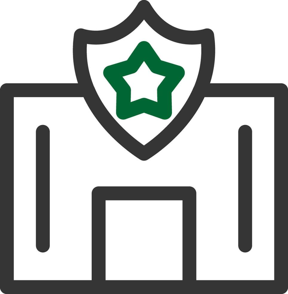 Police Station Creative Icon Design vector