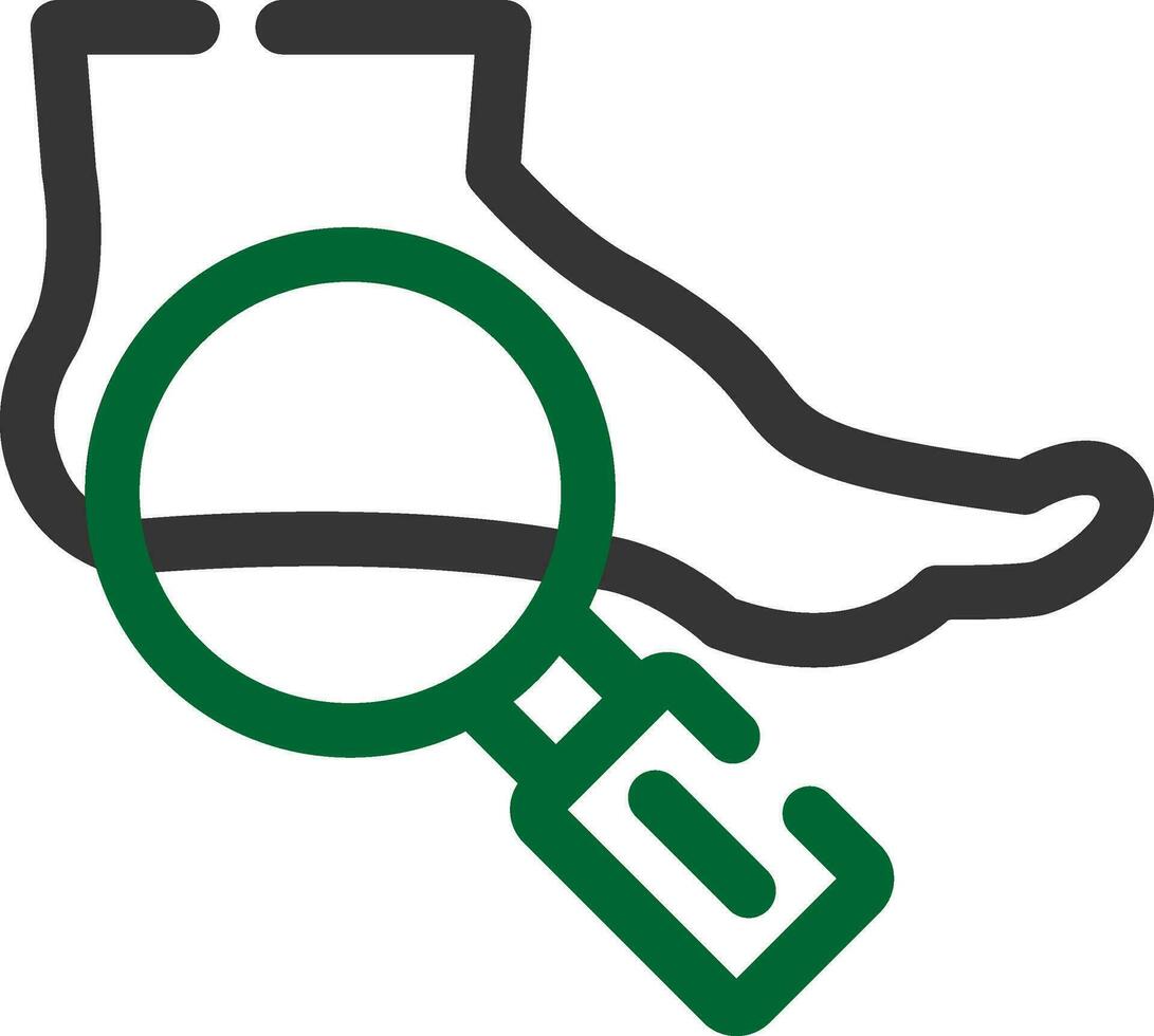 Foot Creative Icon Design vector