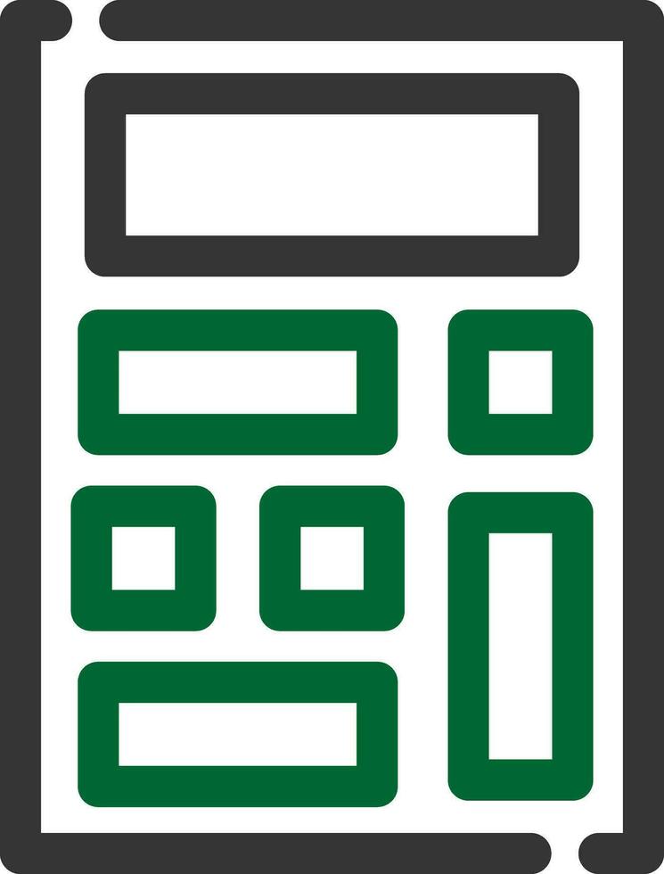 diseño de icono creativo de calculadora vector