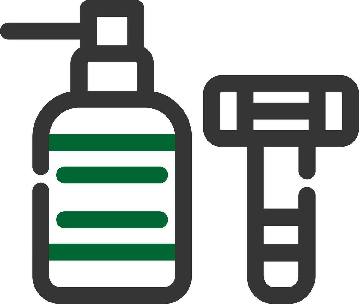 Shaving Creative Icon Design vector