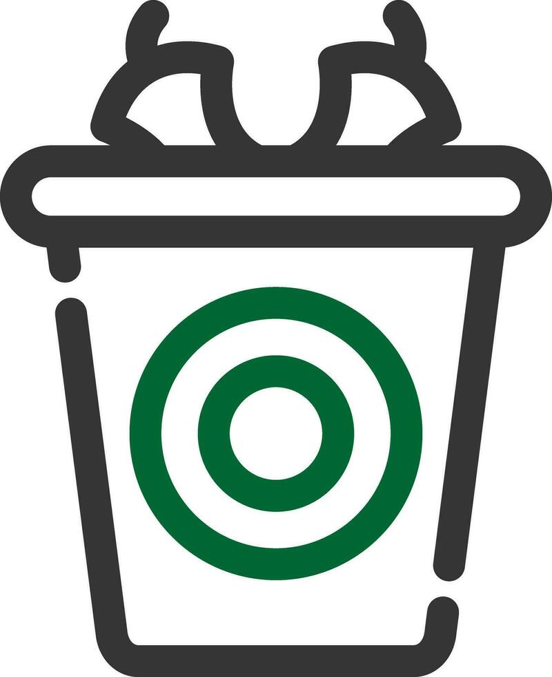 Waste Creative Icon Design vector