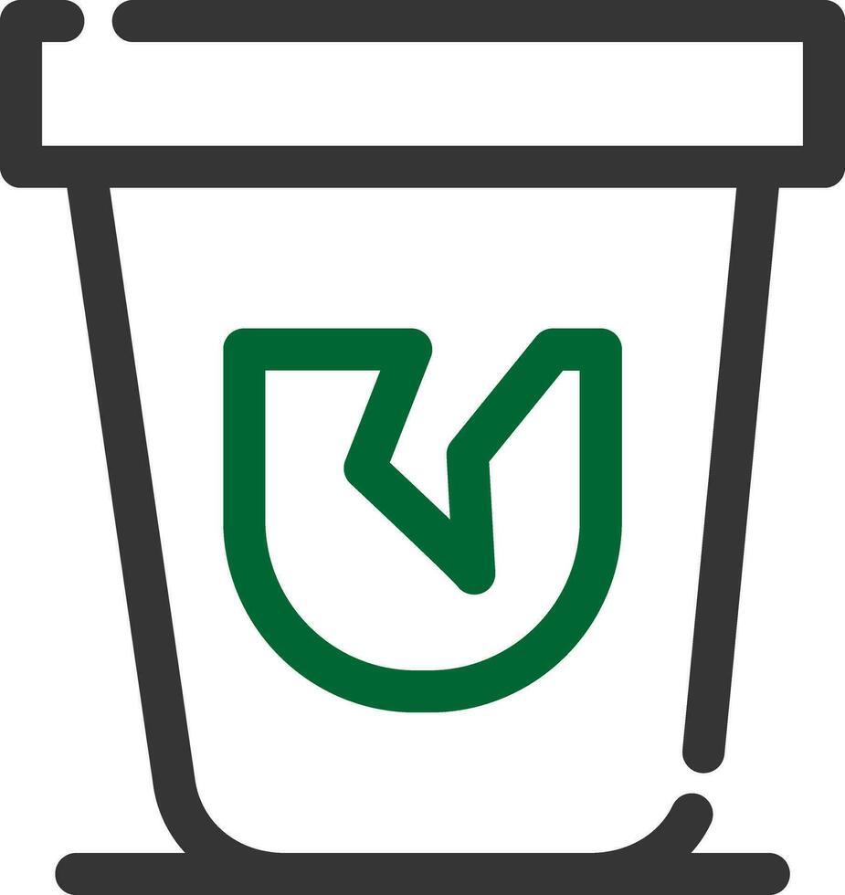 Trash Creative Icon Design vector