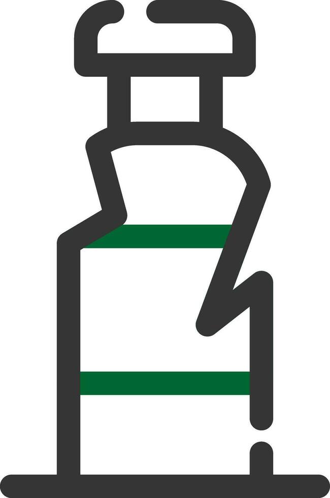Plastic Bottle Creative Icon Design vector