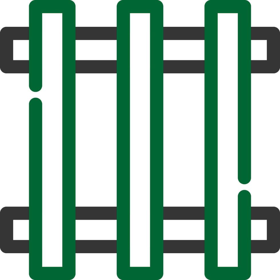 Train Tracks Creative Icon Design vector