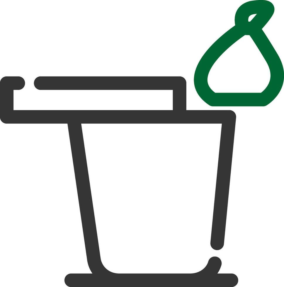 Garbage Creative Icon Design vector