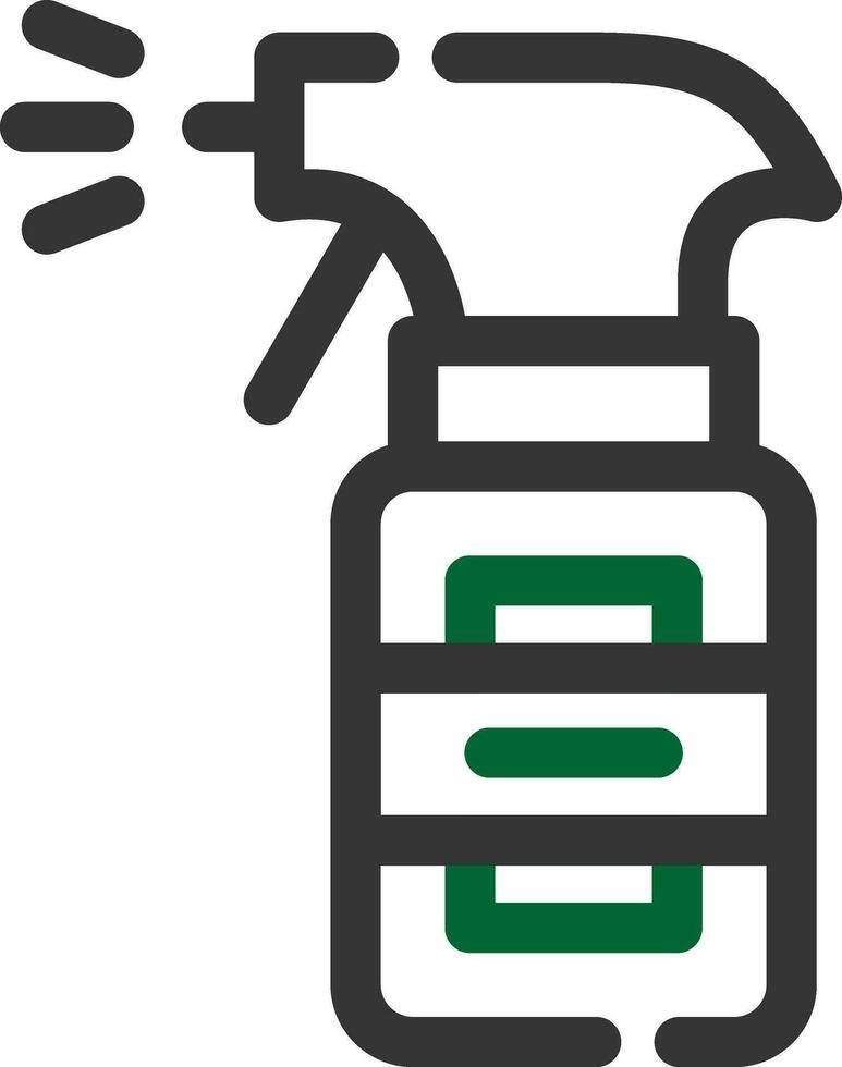 Spray Bottle Creative Icon Design vector