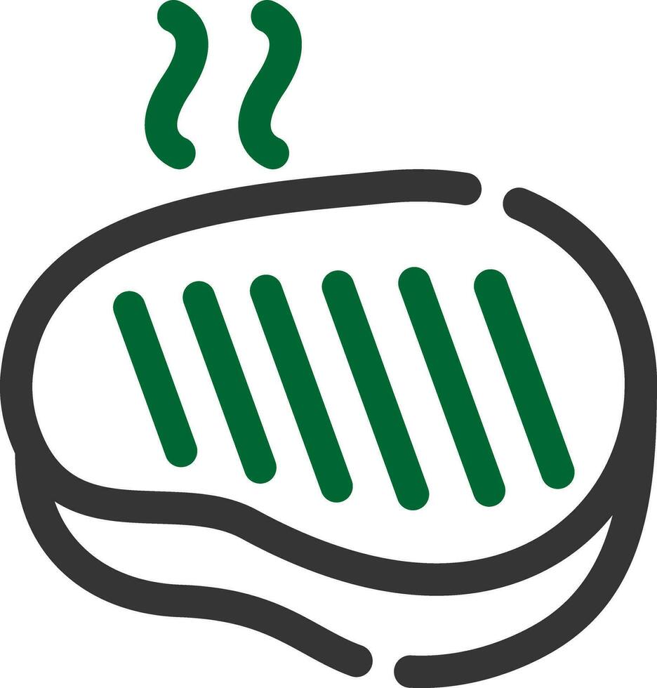 Steak Creative Icon Design vector