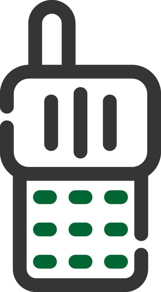 Walkie Talkies Creative Icon Design vector