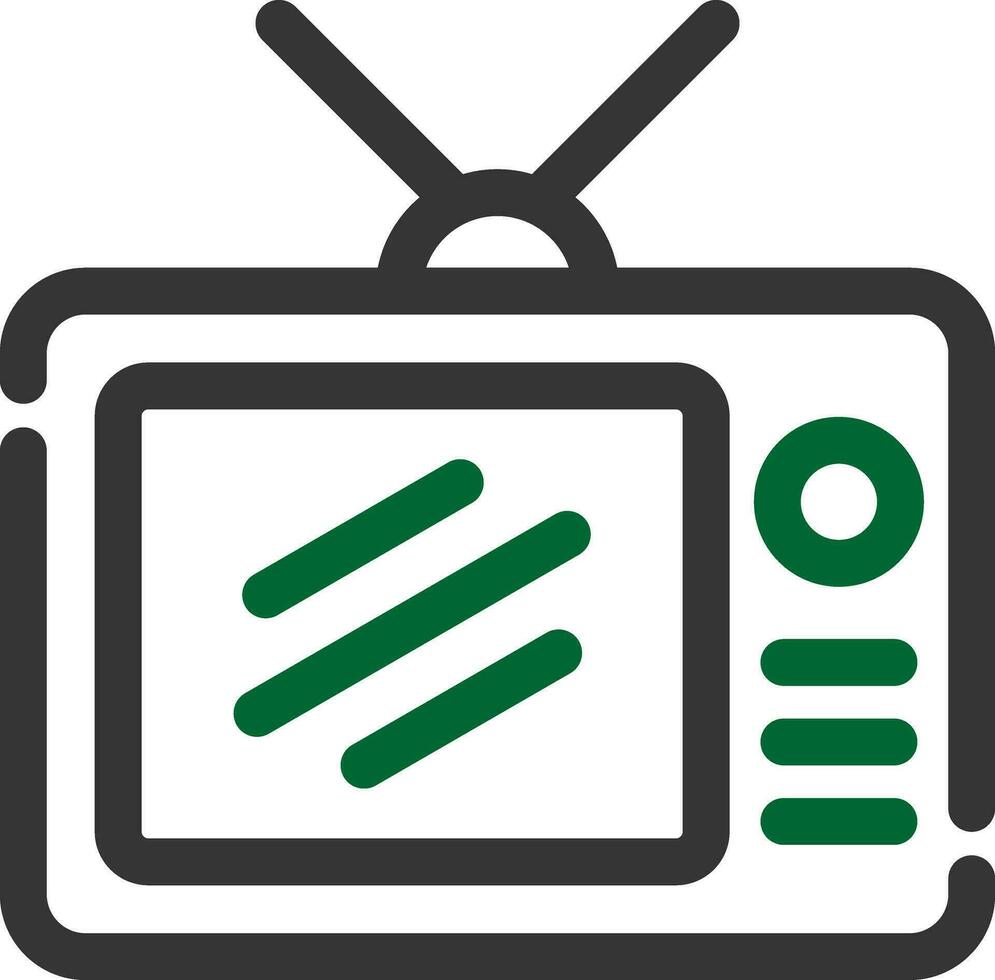 Tv Creative Icon Design vector