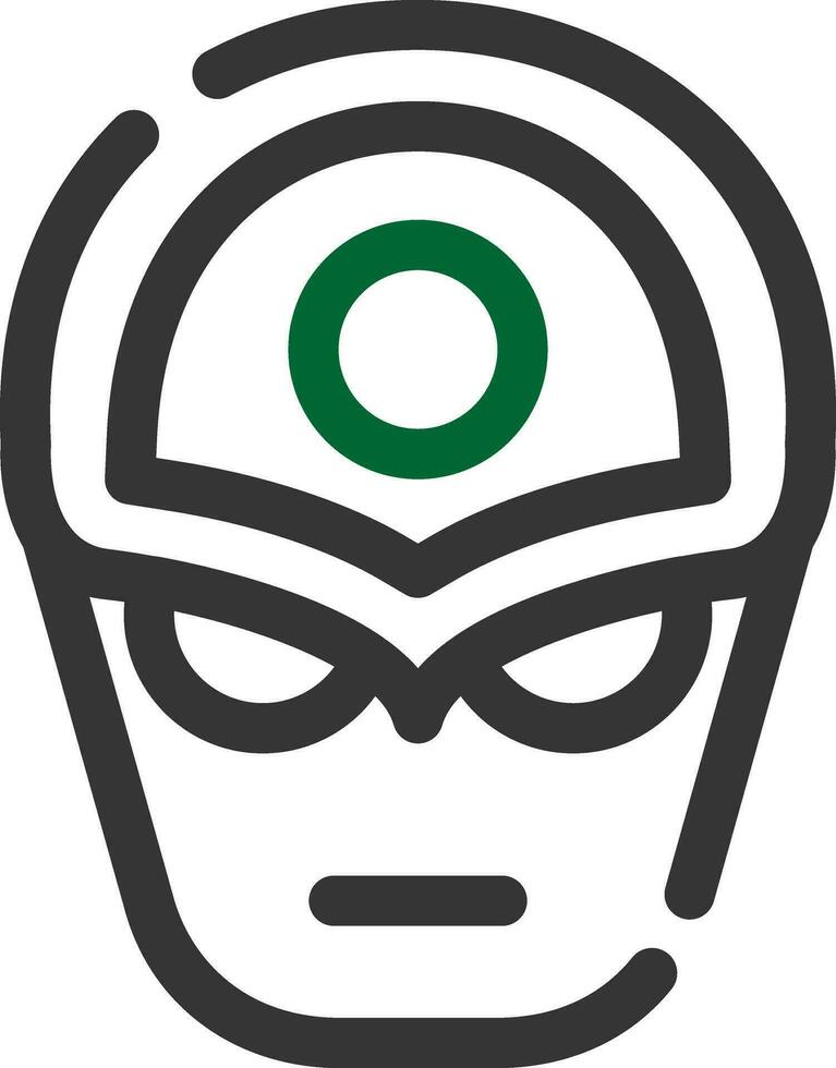 Alien Creative Icon Design vector