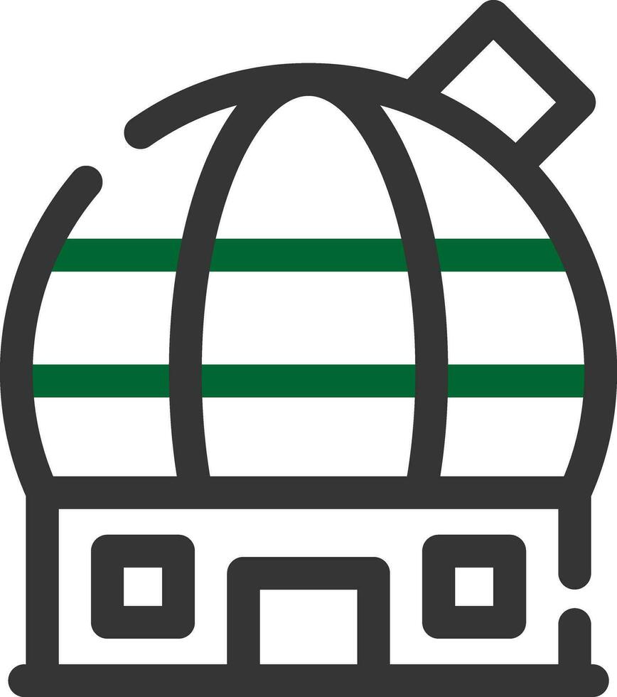 Observatory Creative Icon Design vector